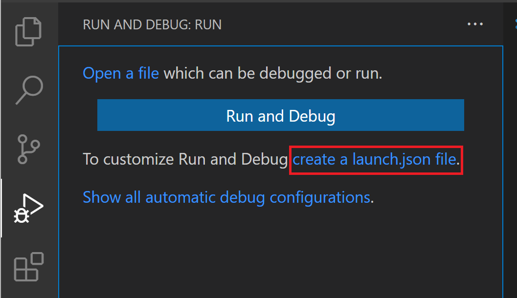 Debug toolbar settings command